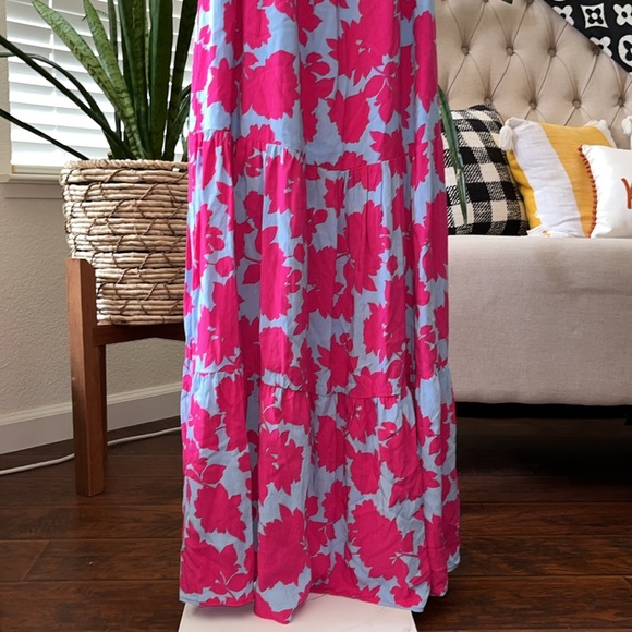 FLYING TOMATO Off The Shoulder Floral Maxi Dress Size M - Picture 4 of 4